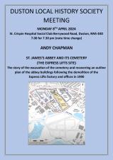 Duston Local History Society Meeting