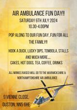 Air ambulance family fun day