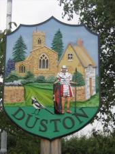 A picture of the village crest