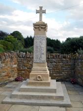 A picture of the war memorial